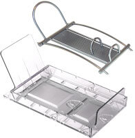 Expandable Snap-fit Tray and Metal Holder